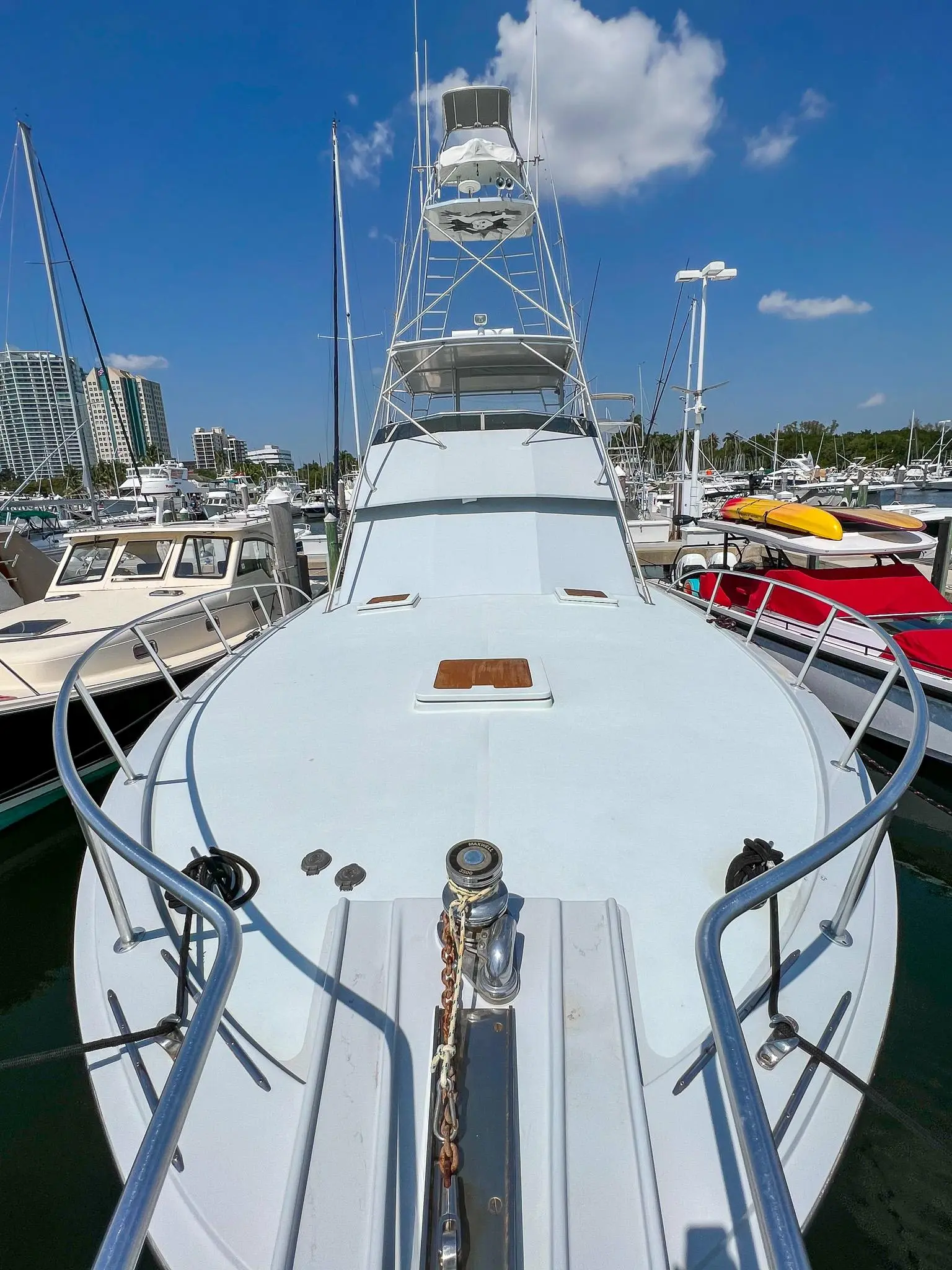 1985 Hatteras 52 convertible