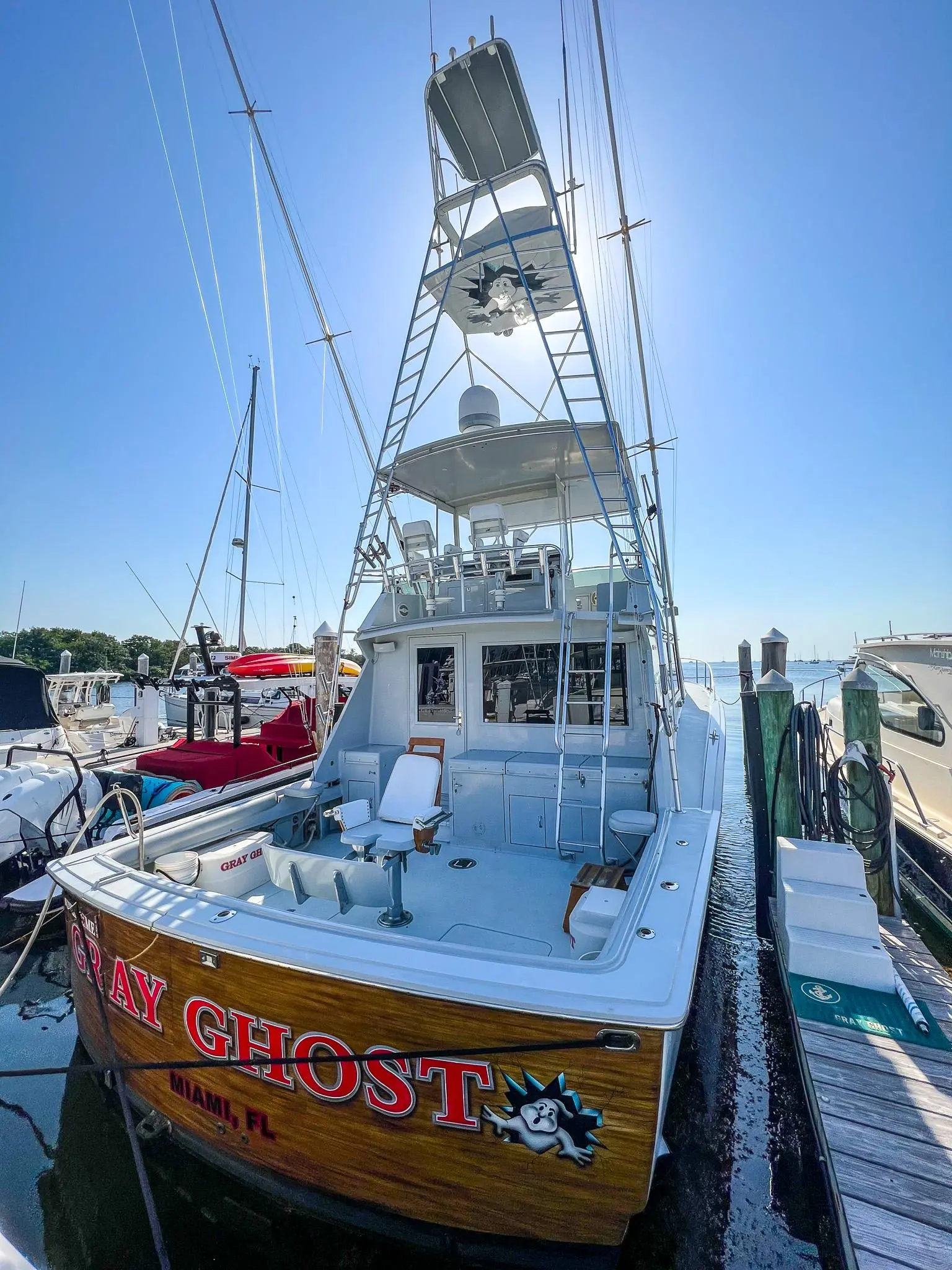 1985 Hatteras 52 convertible