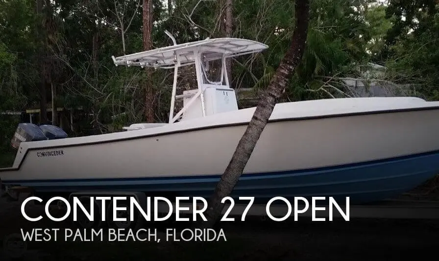 Contender Boats 27 Open