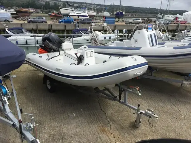 Mercury Used  4.2M RIB with  40HP Outboard Engine