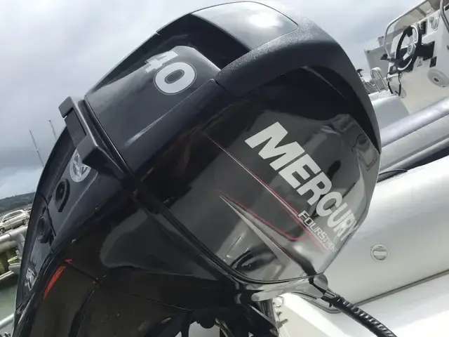 Mercury Used  4.2M RIB with  40HP Outboard Engine