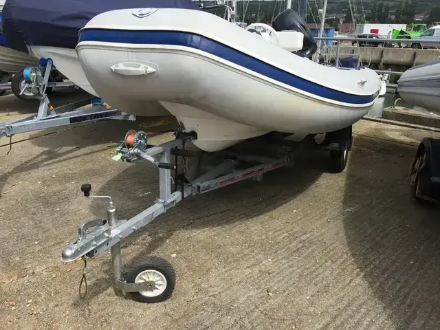 Mercury Used  4.2M RIB with  40HP Outboard Engine