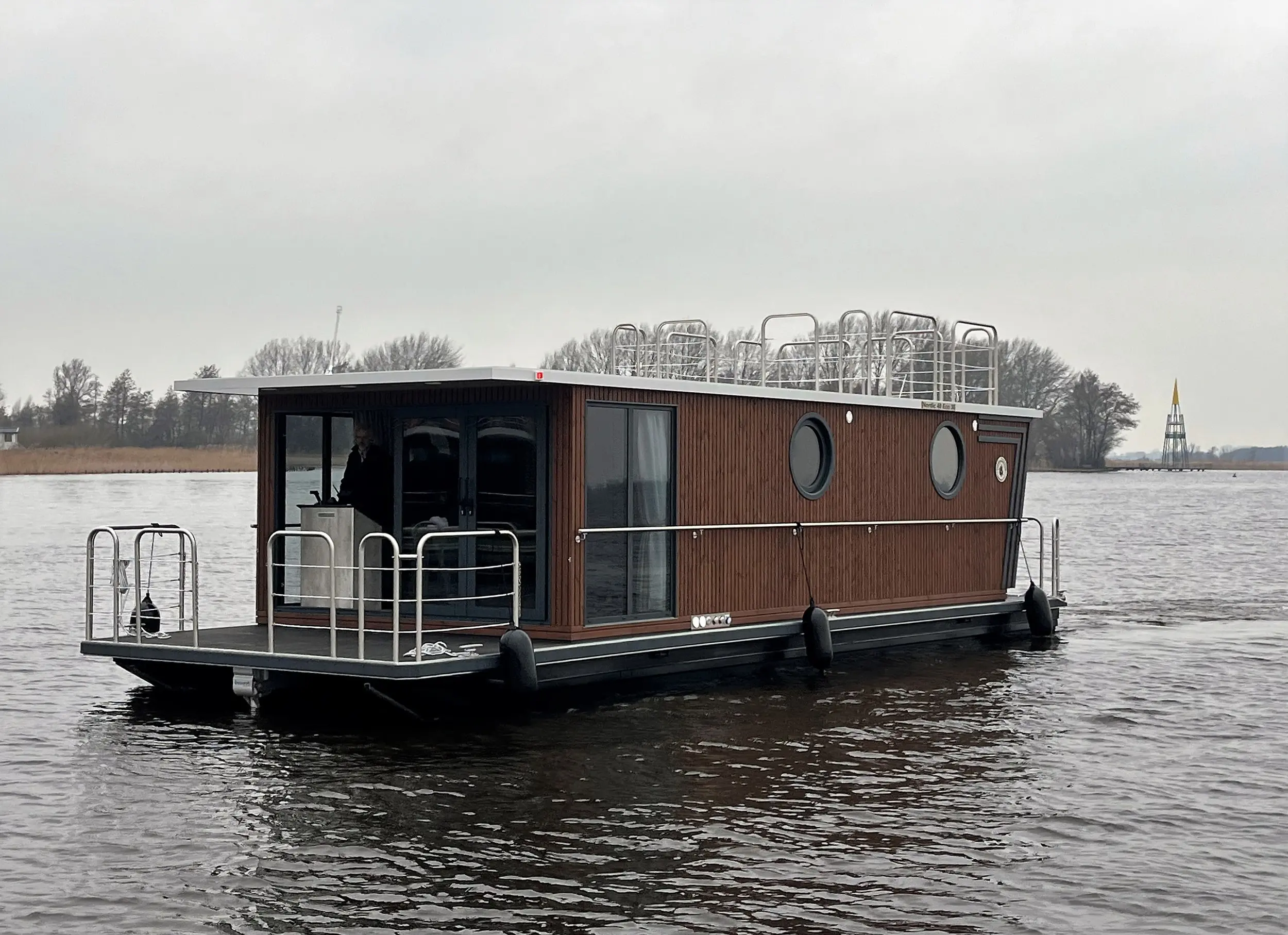 2024 Nordic ns 40 eco 36m2 houseboat