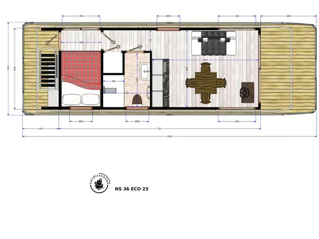 Nordic Season NS 36 Eco 23 Houseboat