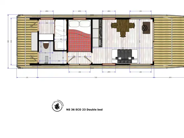 Nordic Season NS 36 Eco 23 Houseboat