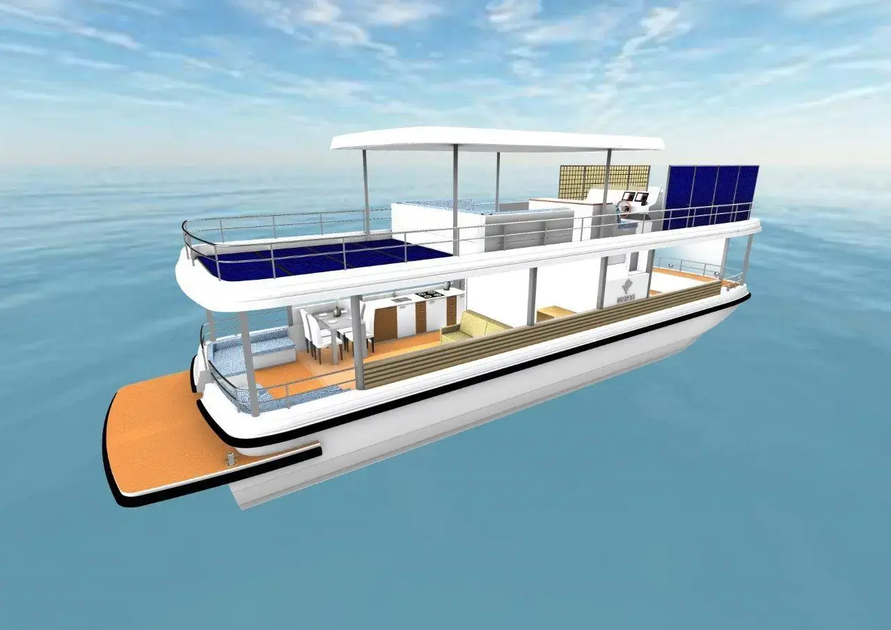 2024 Performance m-420 houseboat single level