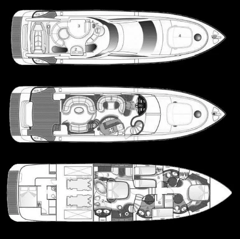 2008 Azimut 68 plus