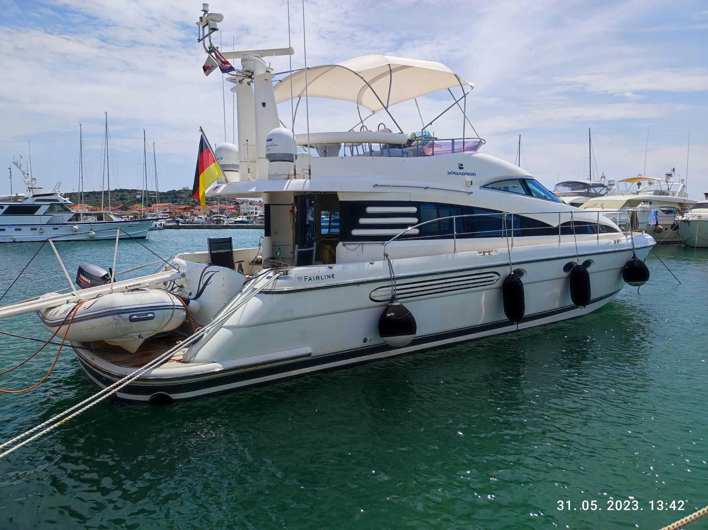 2001 Fairline squadron 52