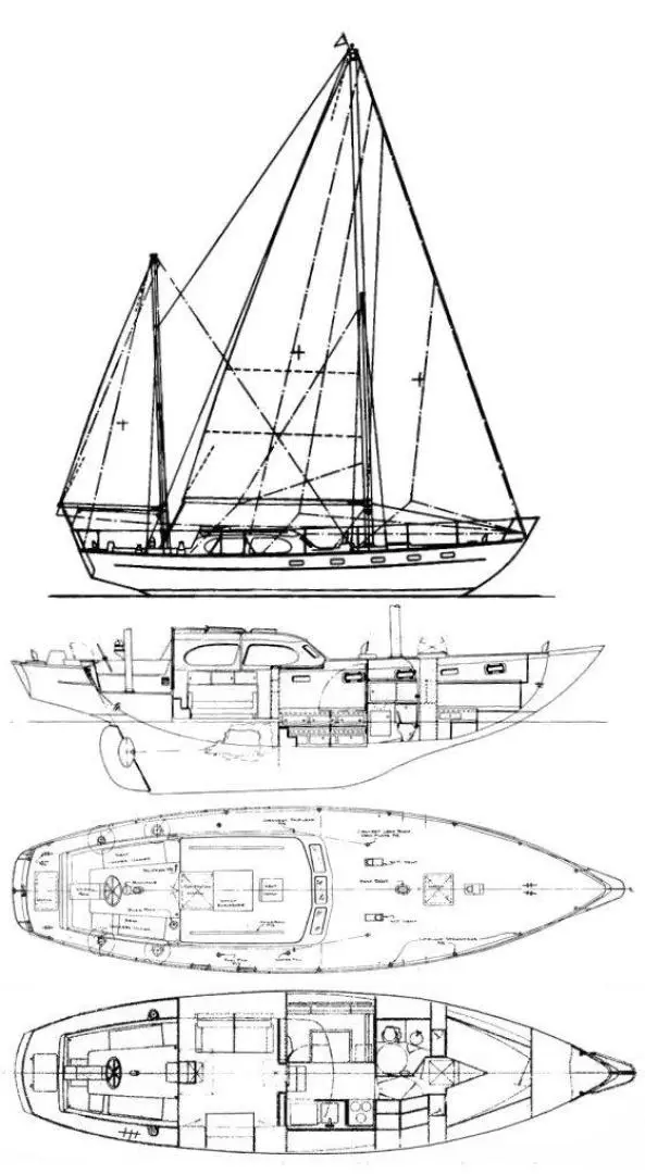 1965 Pearson 44