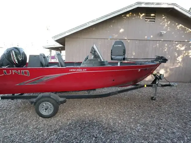 Lund 1650 angler sport