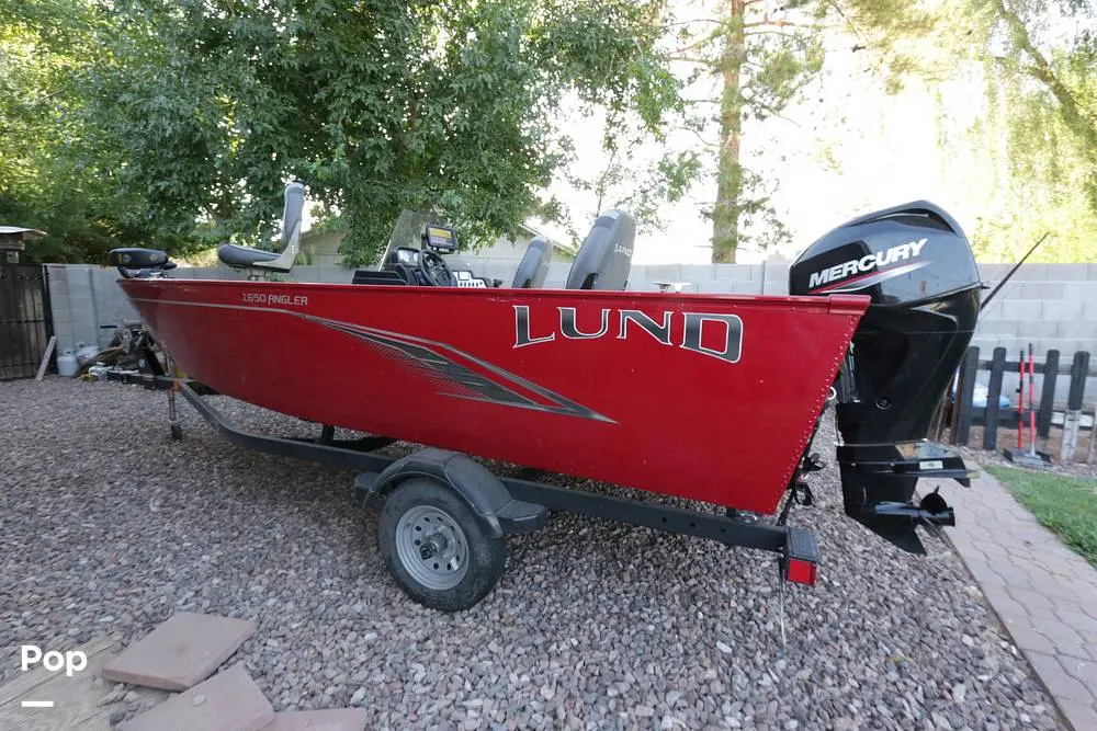 2022 Lund 1650 angler sport