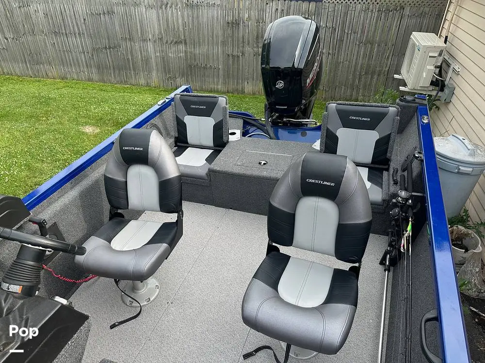 2019 Crestliner 1650 fish hawk sc platinum edition