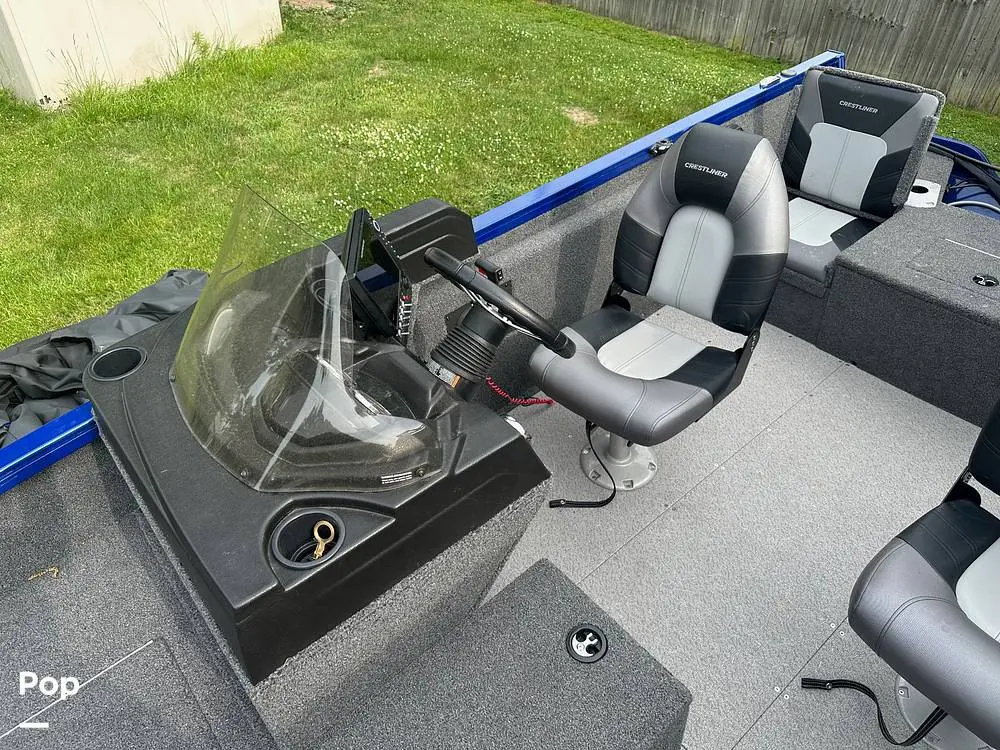 2019 Crestliner 1650 fish hawk sc platinum edition