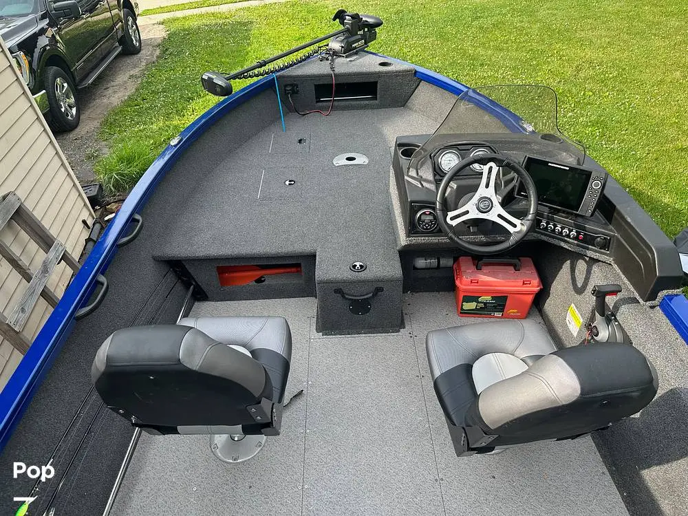 2019 Crestliner 1650 fish hawk sc platinum edition