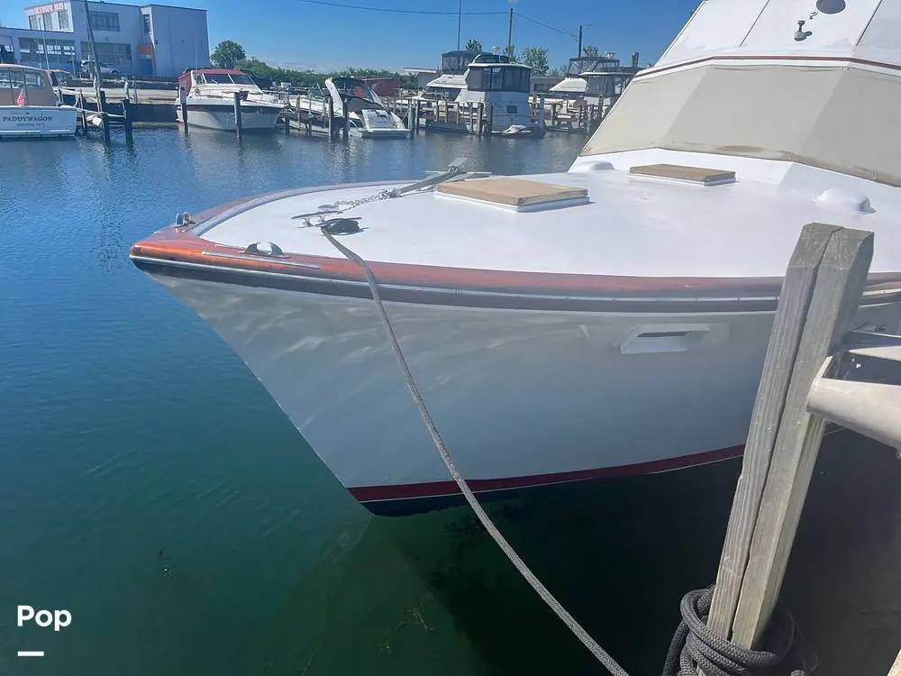 1974 Egg Harbor 40 flybridge sedan cruiser