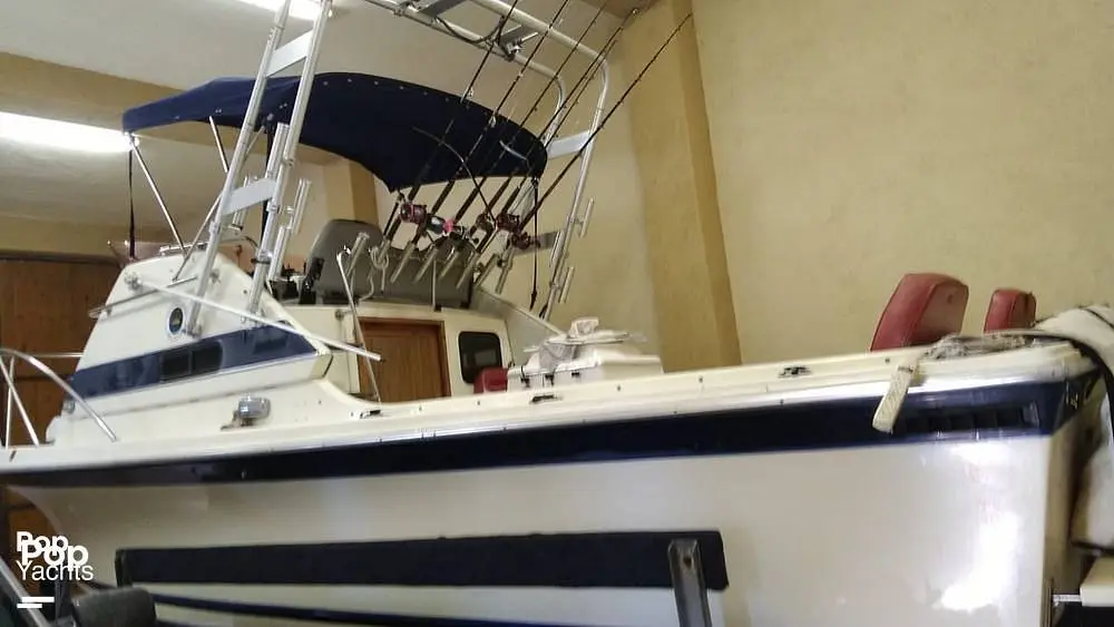 1989 Skipjack 24 sportsfisher flybridge