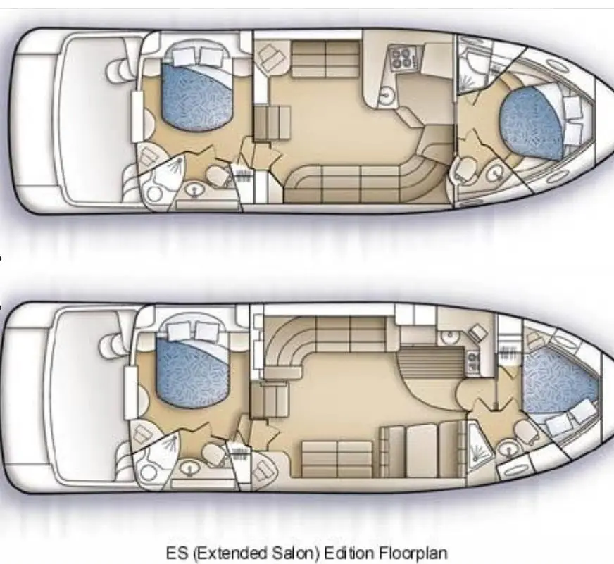 2004 Carver 444 cockpit motor yacht