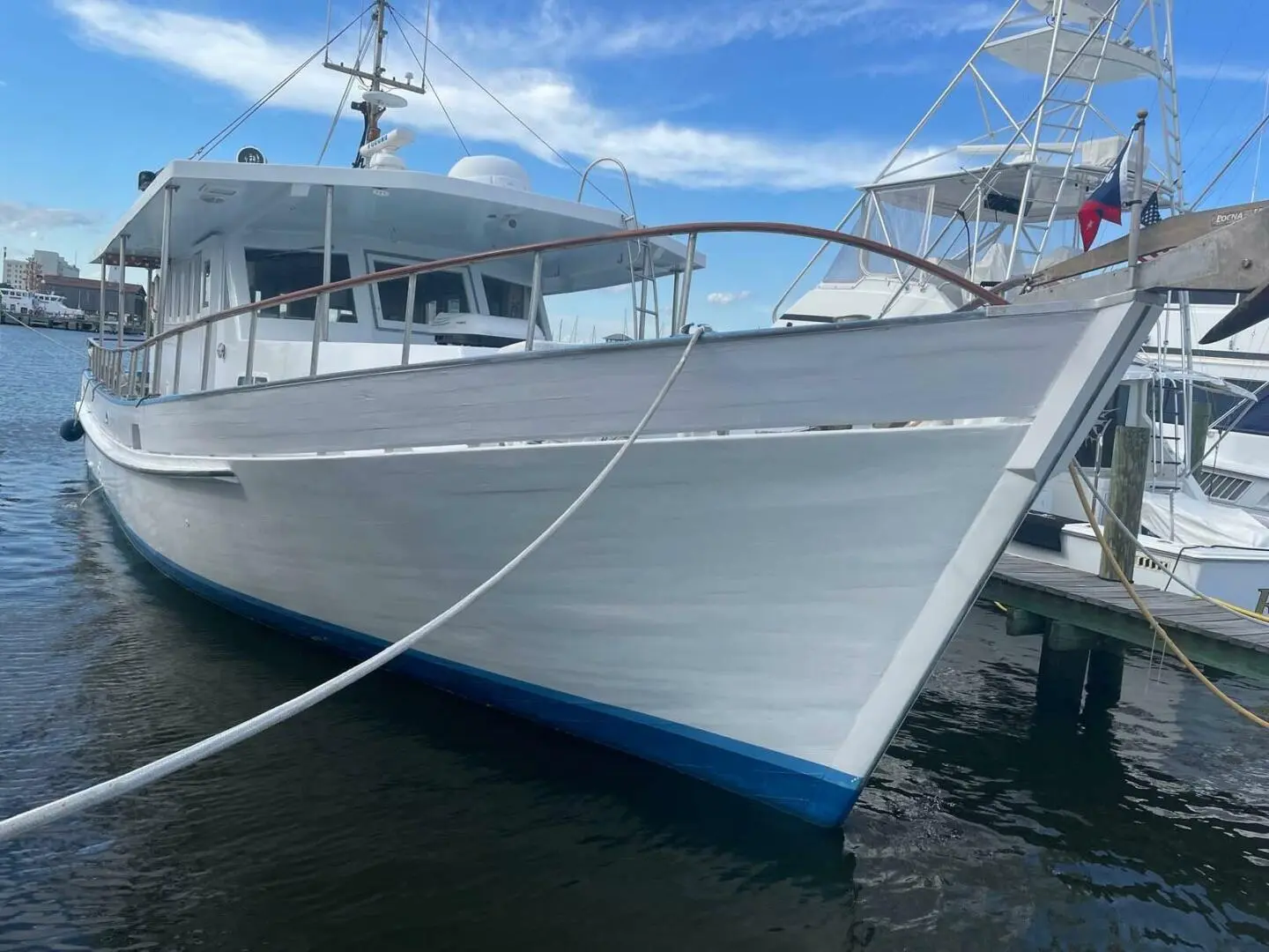 1987 Custom trawler biloxi lugger