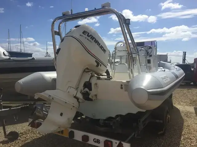 Ballistic Used  7.8M RIB with Evinrude Etec 250HP Outboard Engine and Trailer