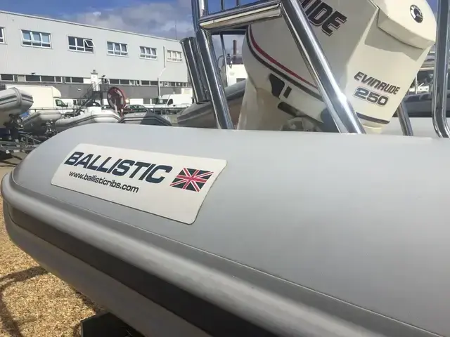 Ballistic Used  7.8M RIB with Evinrude Etec 250HP Outboard Engine and Trailer