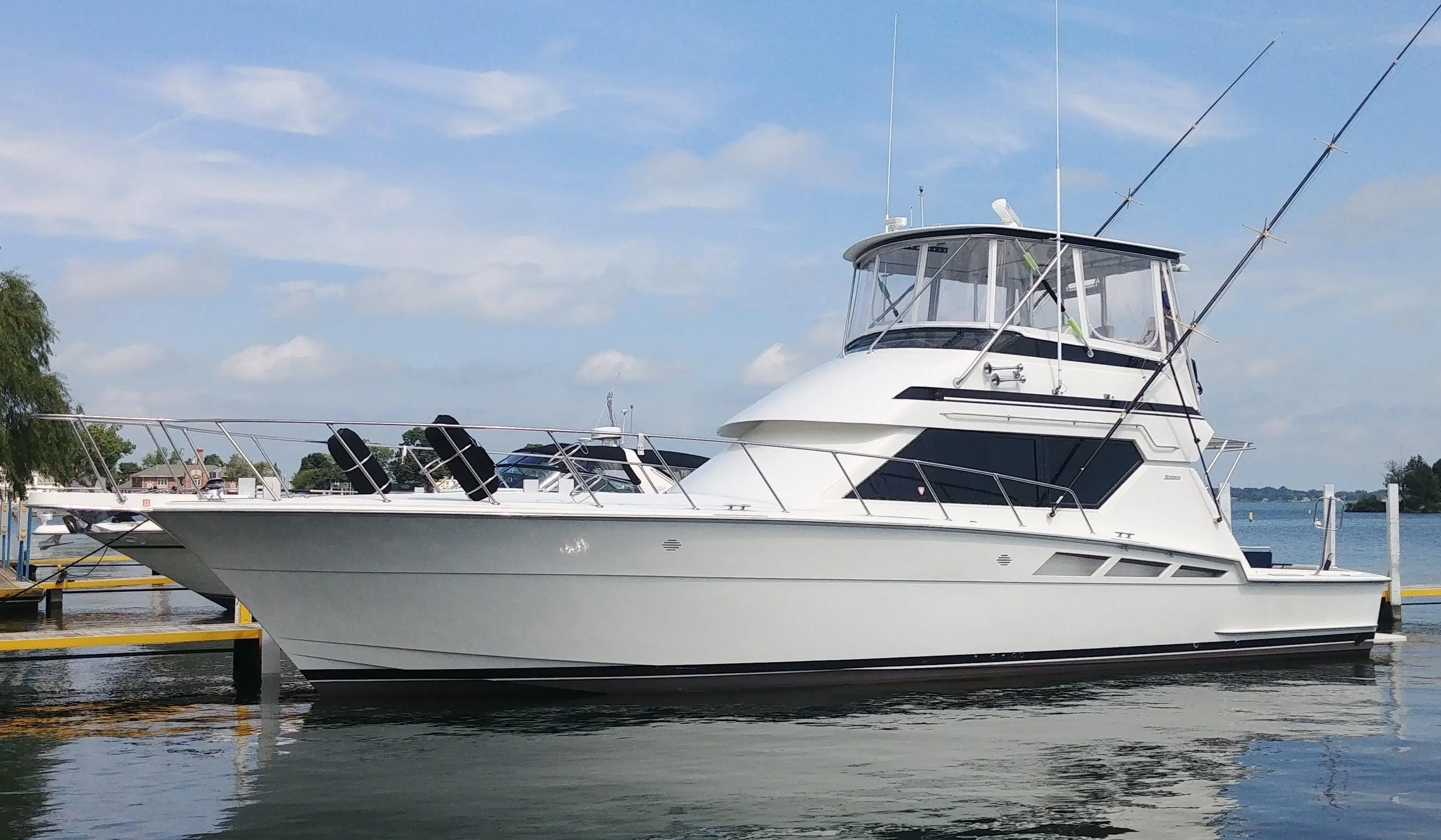 1994 Hatteras freshwater convertible