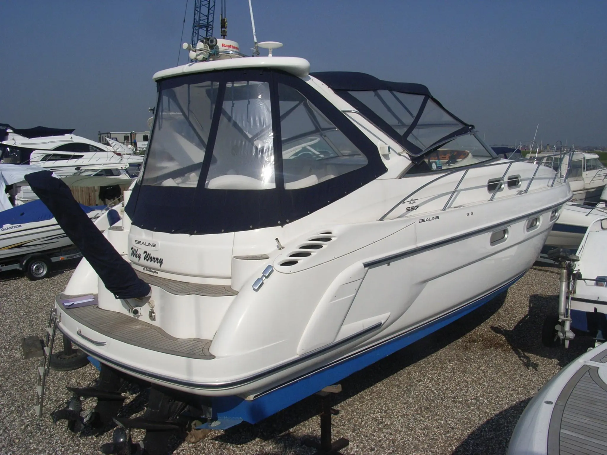 2000 Sealine s37 sports cruiser