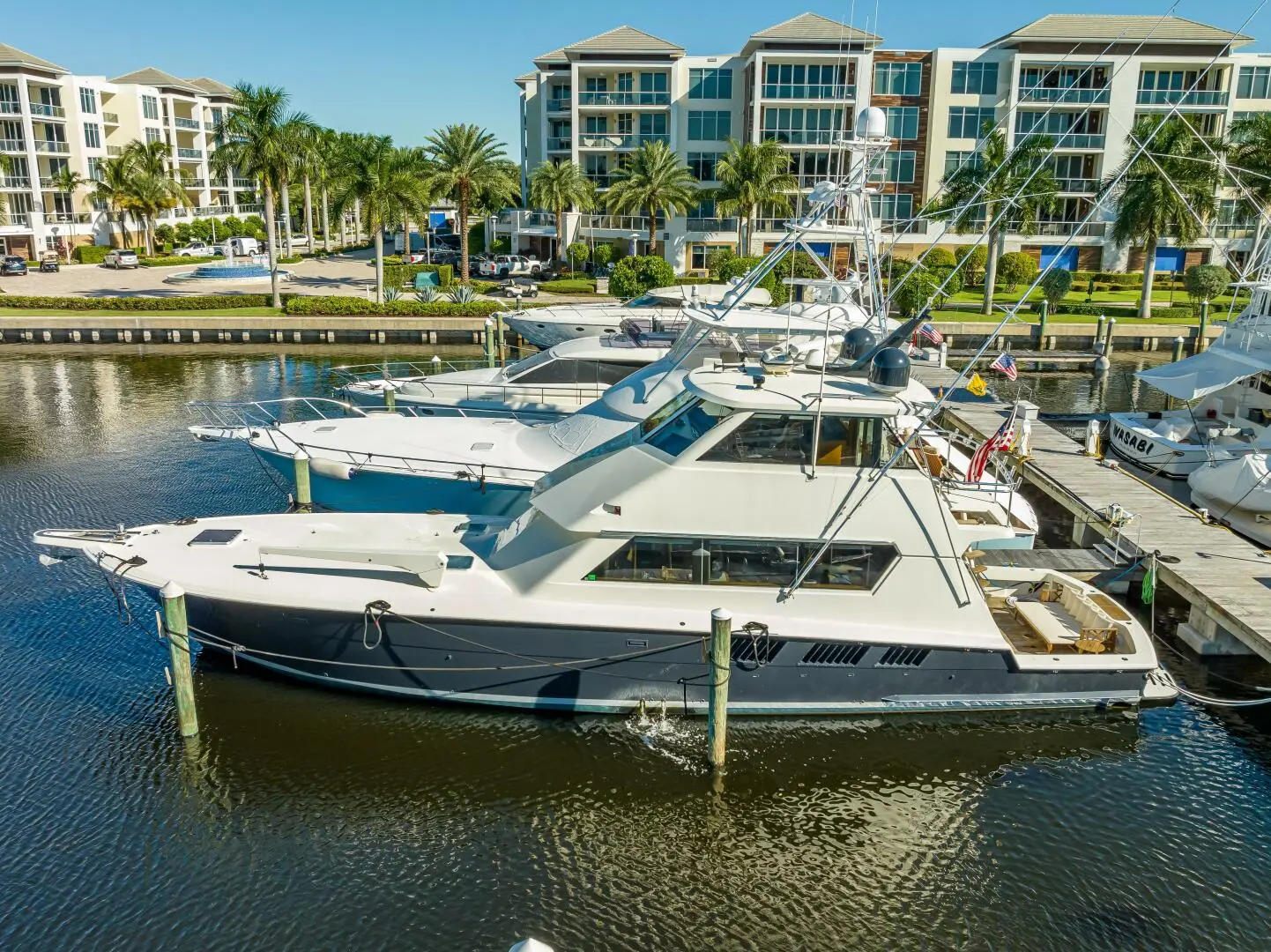 1989 Hatteras convertible