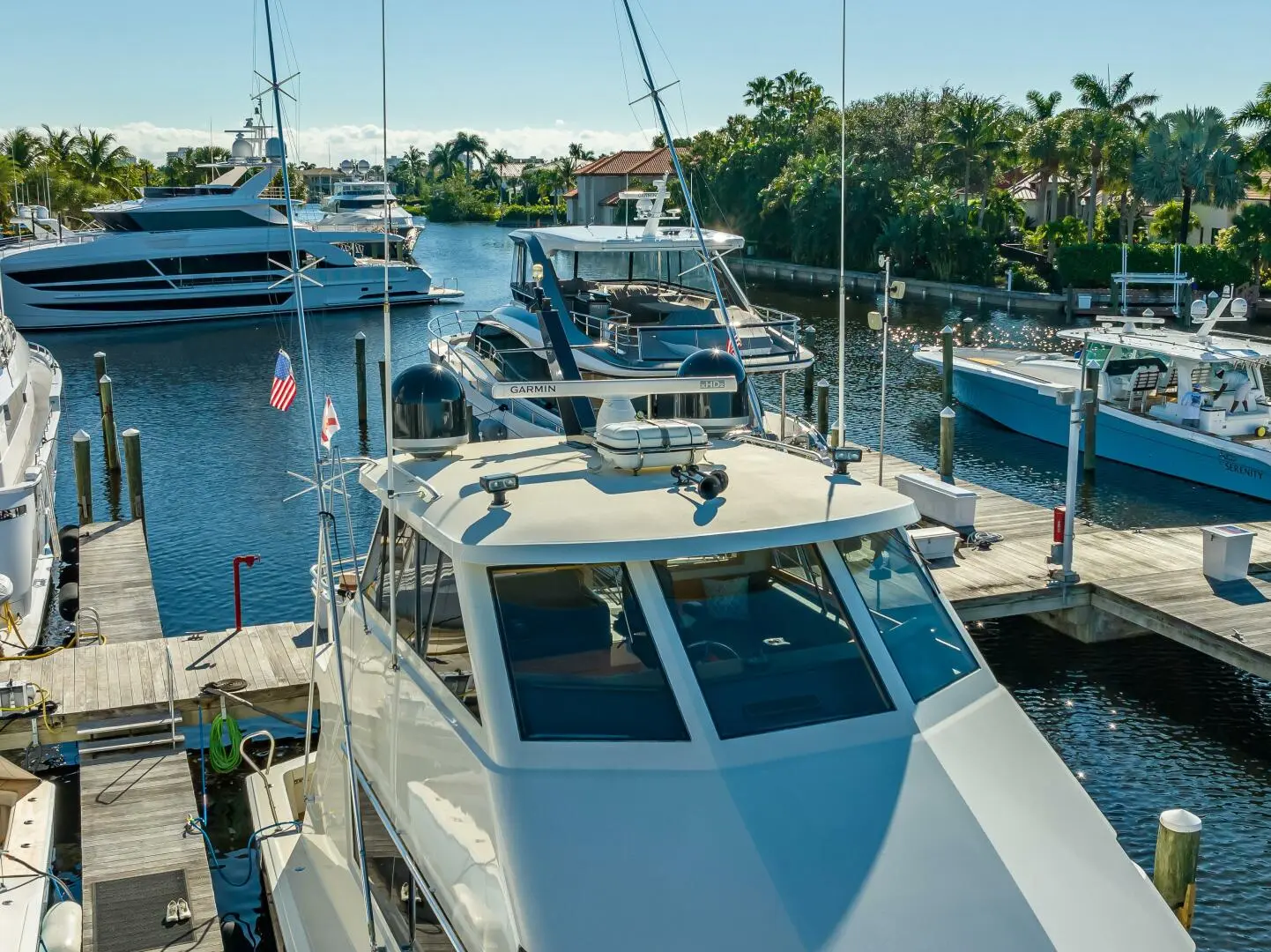 1989 Hatteras convertible