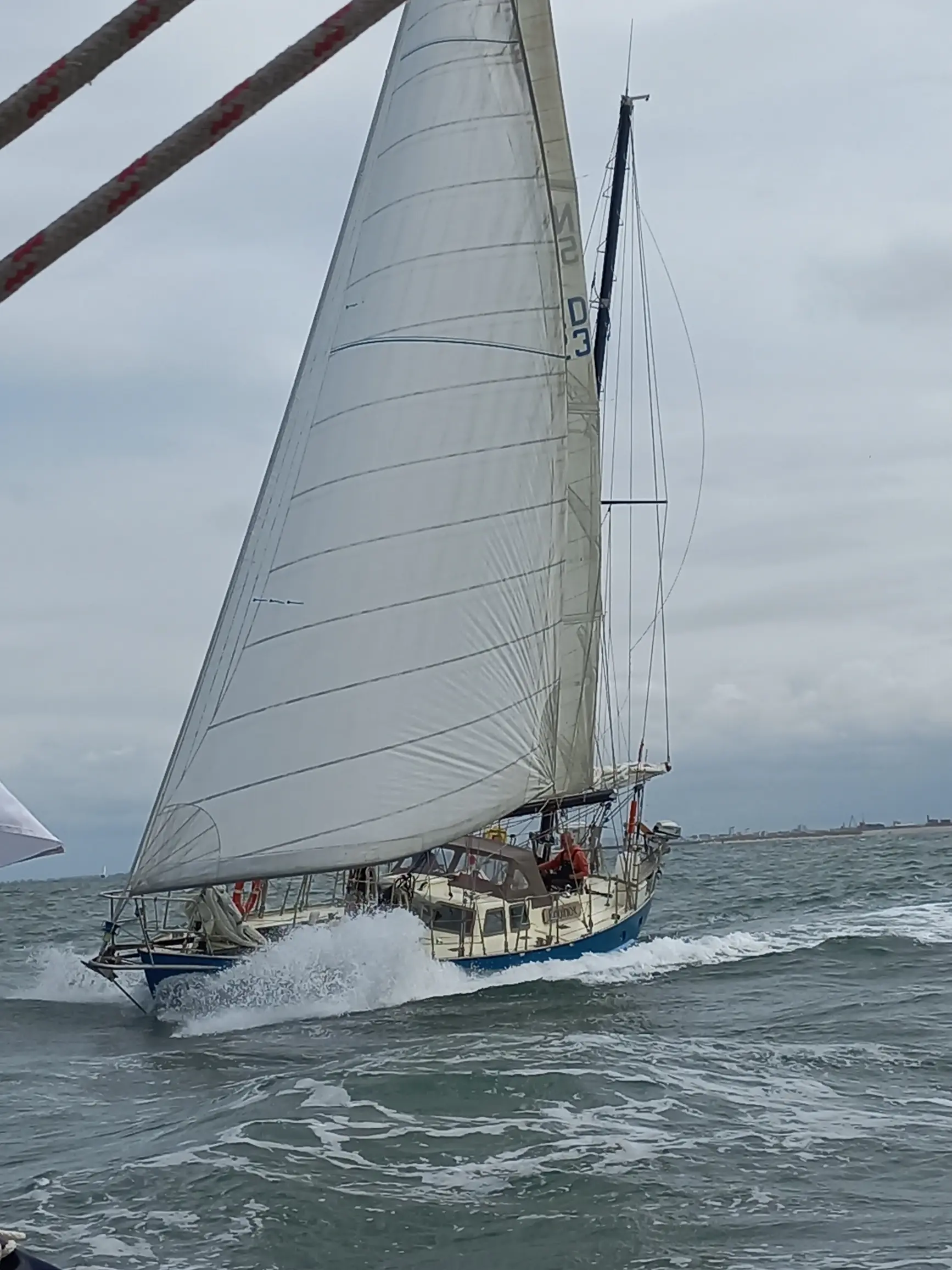 1972 Cape Horn 2 mast ketch getuigd