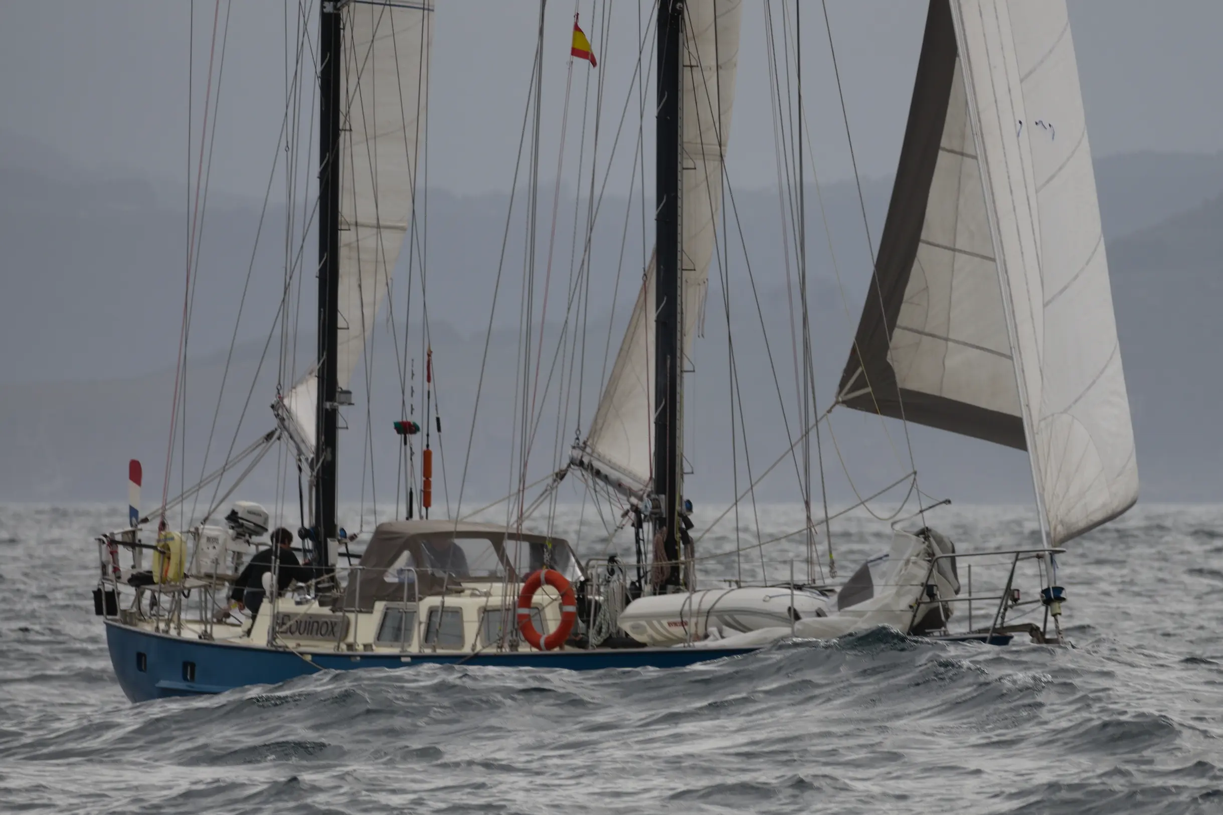 1972 Cape Horn 2 mast ketch getuigd