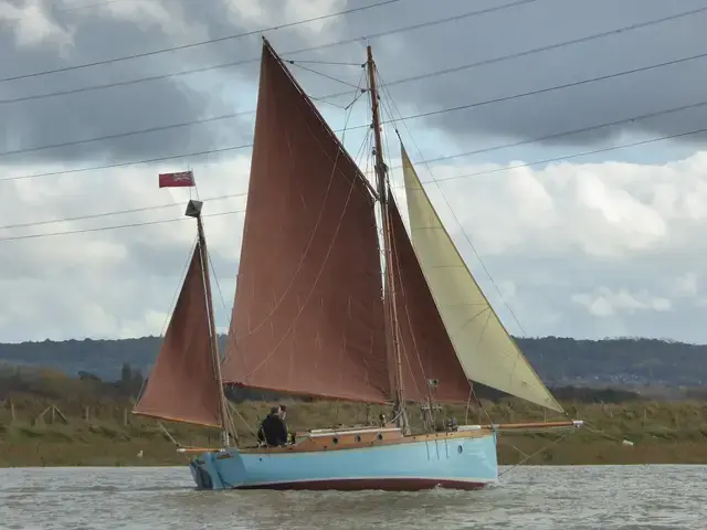 Classic Falmouth Quay Punt Gaff Yawl