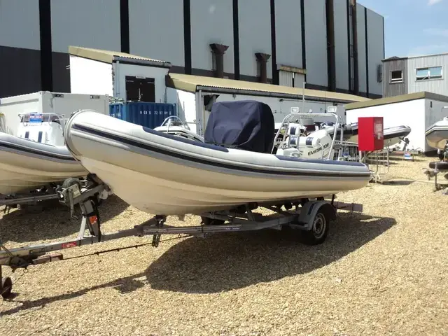 Ballistic Used  5.5m RIB with Evinrude 90Hp Outboard and Trailer