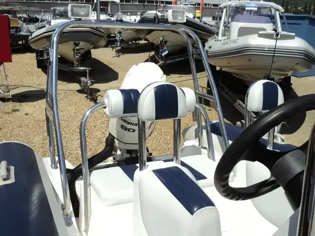 Ballistic Used  5.5m RIB with Evinrude 90Hp Outboard and Trailer