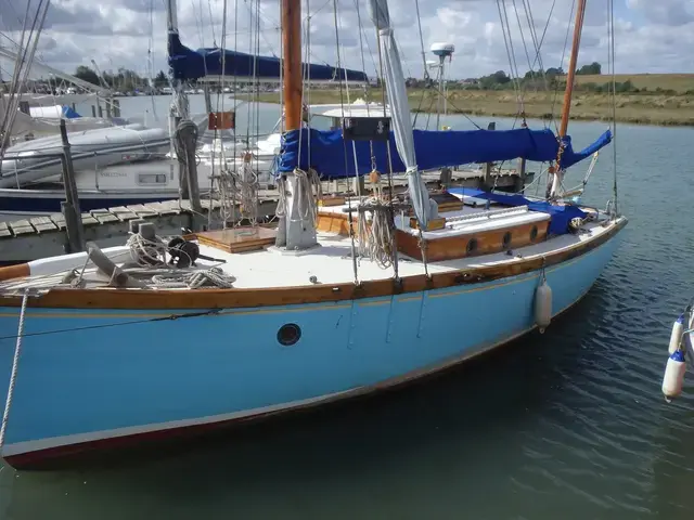 Classic Falmouth Quay Punt Gaff Yawl