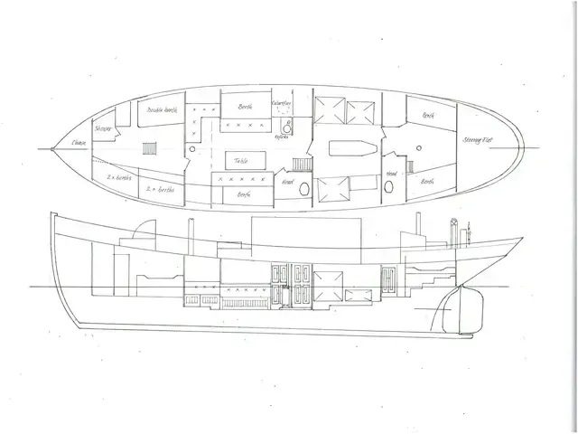 Classic 65' Danish Gaff Ketch