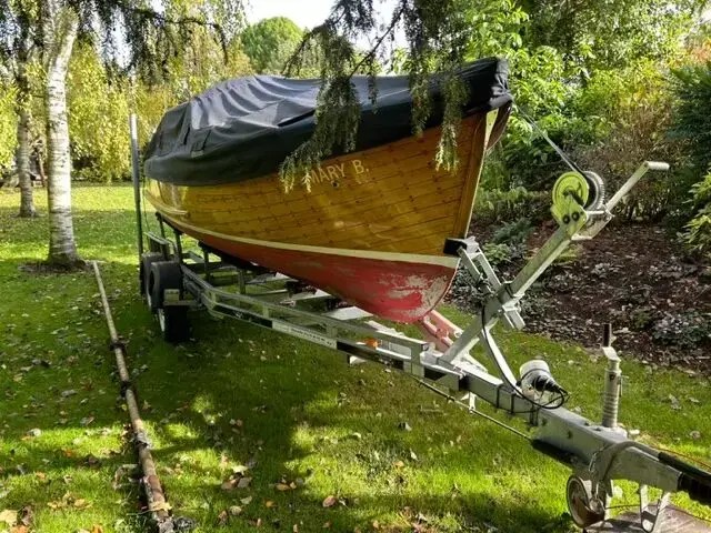 Classic Varnished River Launch