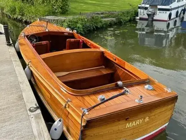 Classic Varnished River Launch