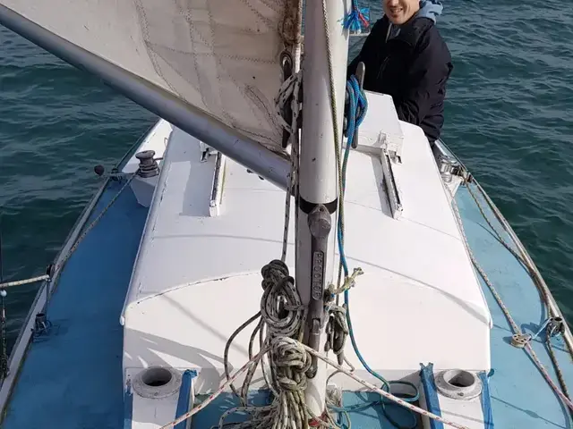 Classic Laurent Giles Columbia Class sloop