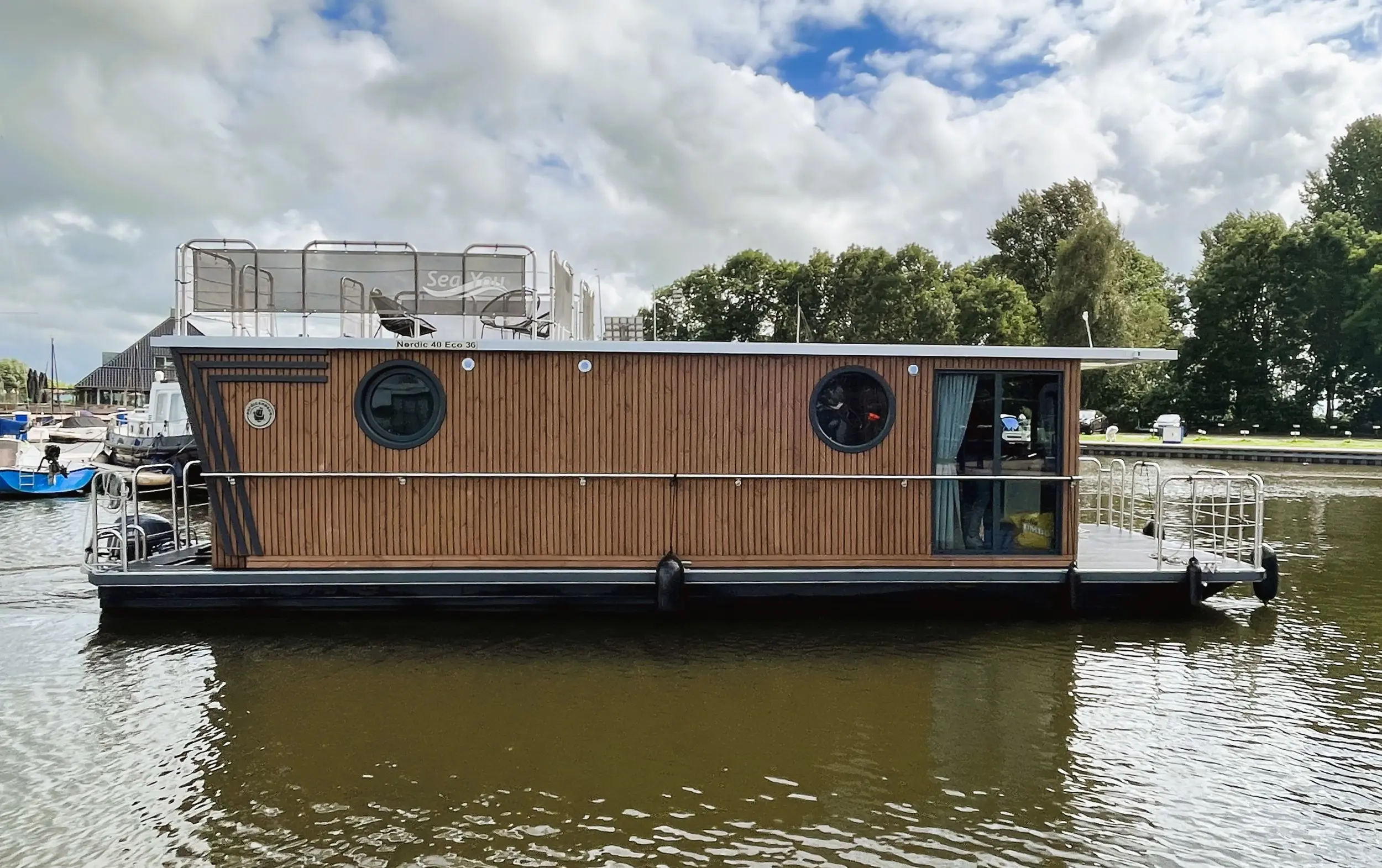 2023 Nordic ns 40 eco 36m2 houseboat