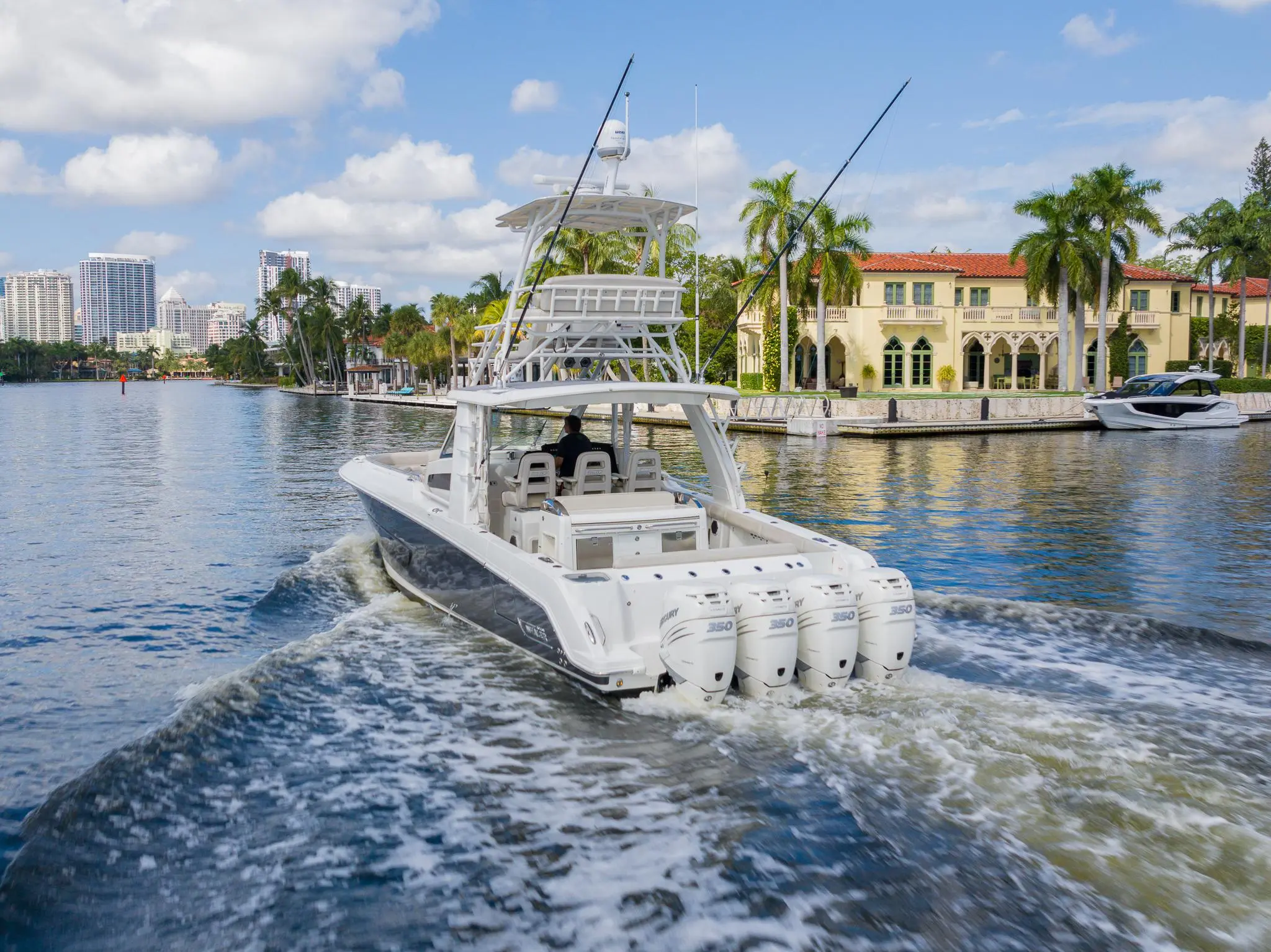 2019 Boston Whaler 420 outrage