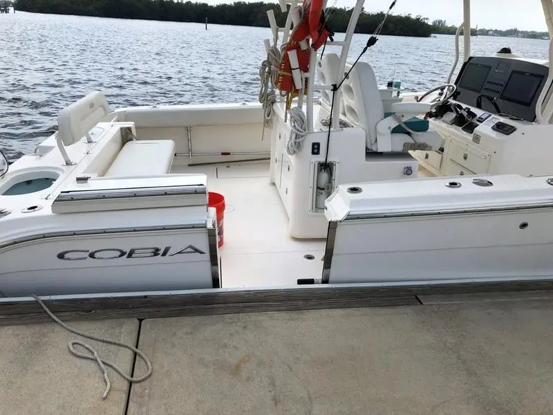 2015 Cobra 344 center console