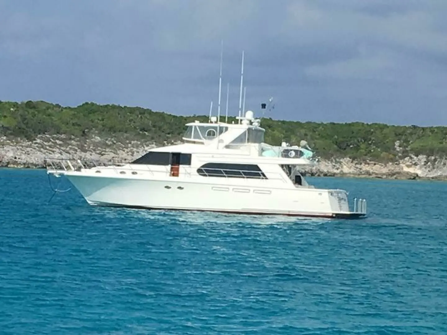 2005 Ocean 64 pilothouse