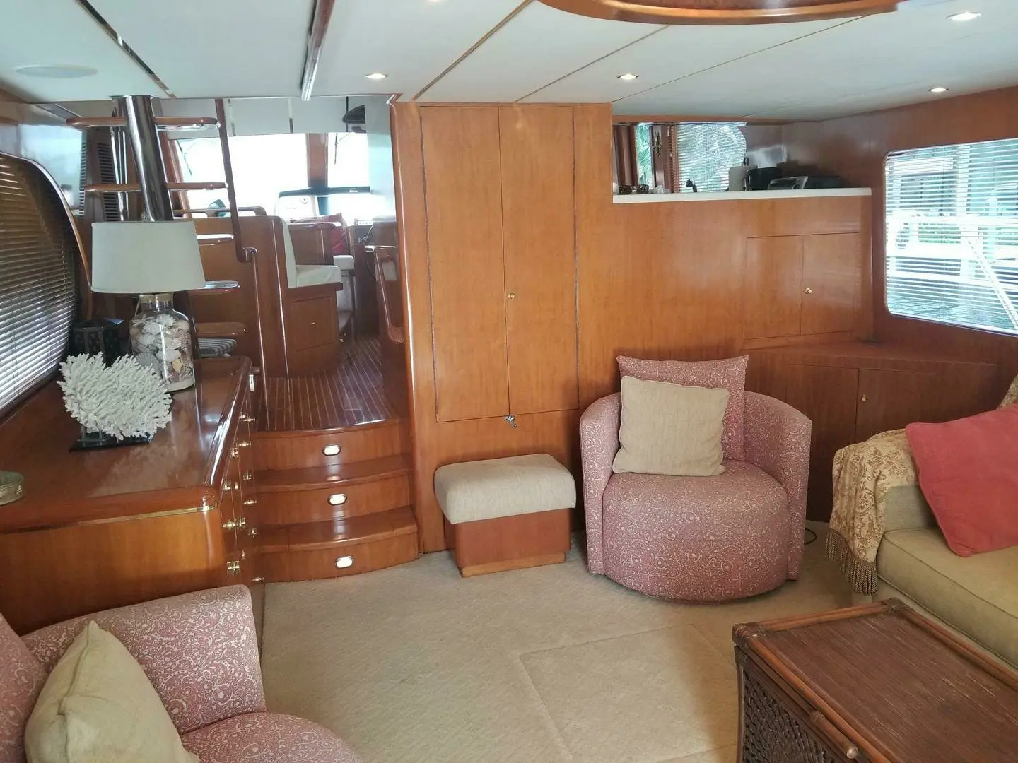 2005 Ocean 64 pilothouse