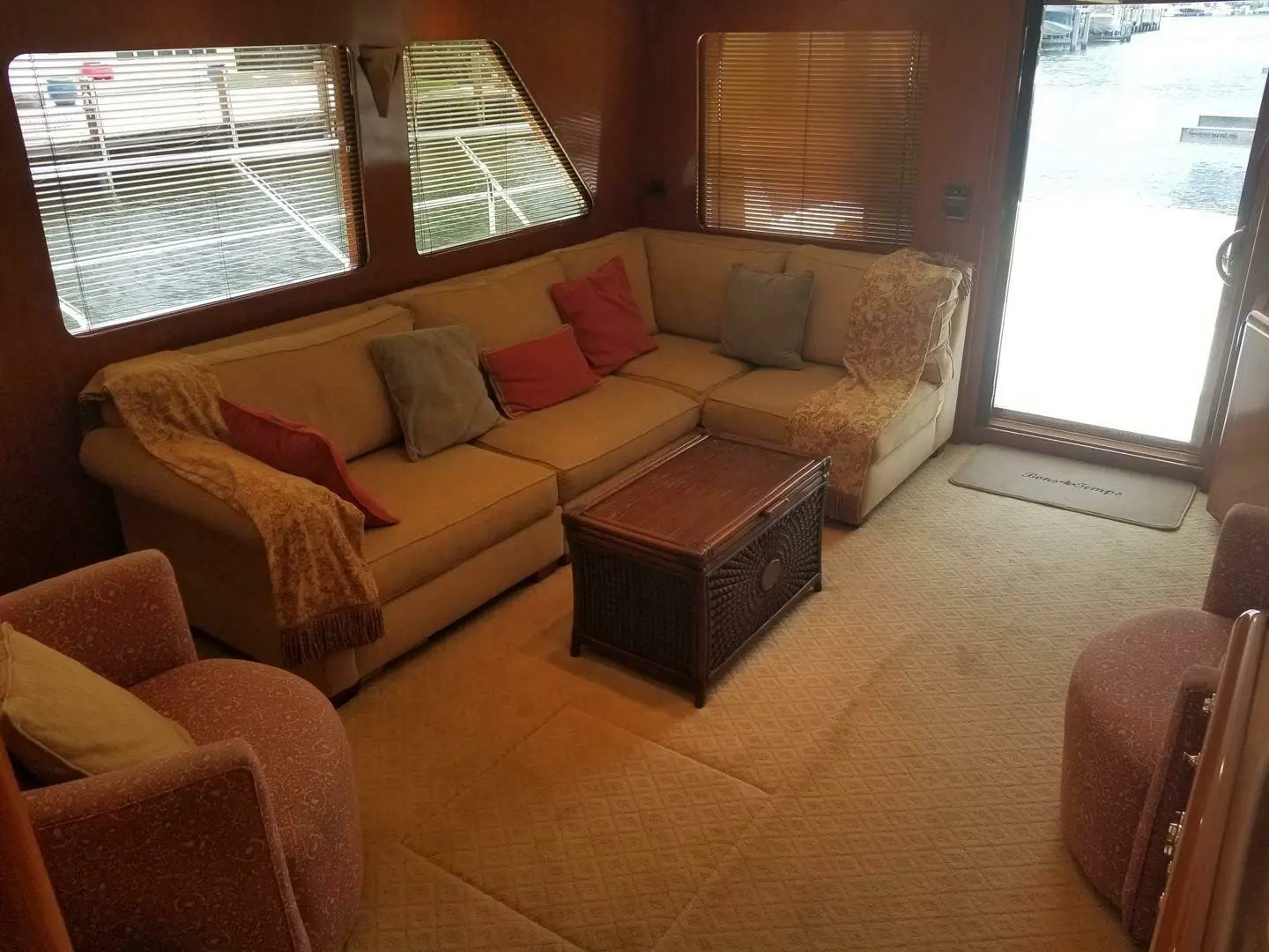 2005 Ocean 64 pilothouse