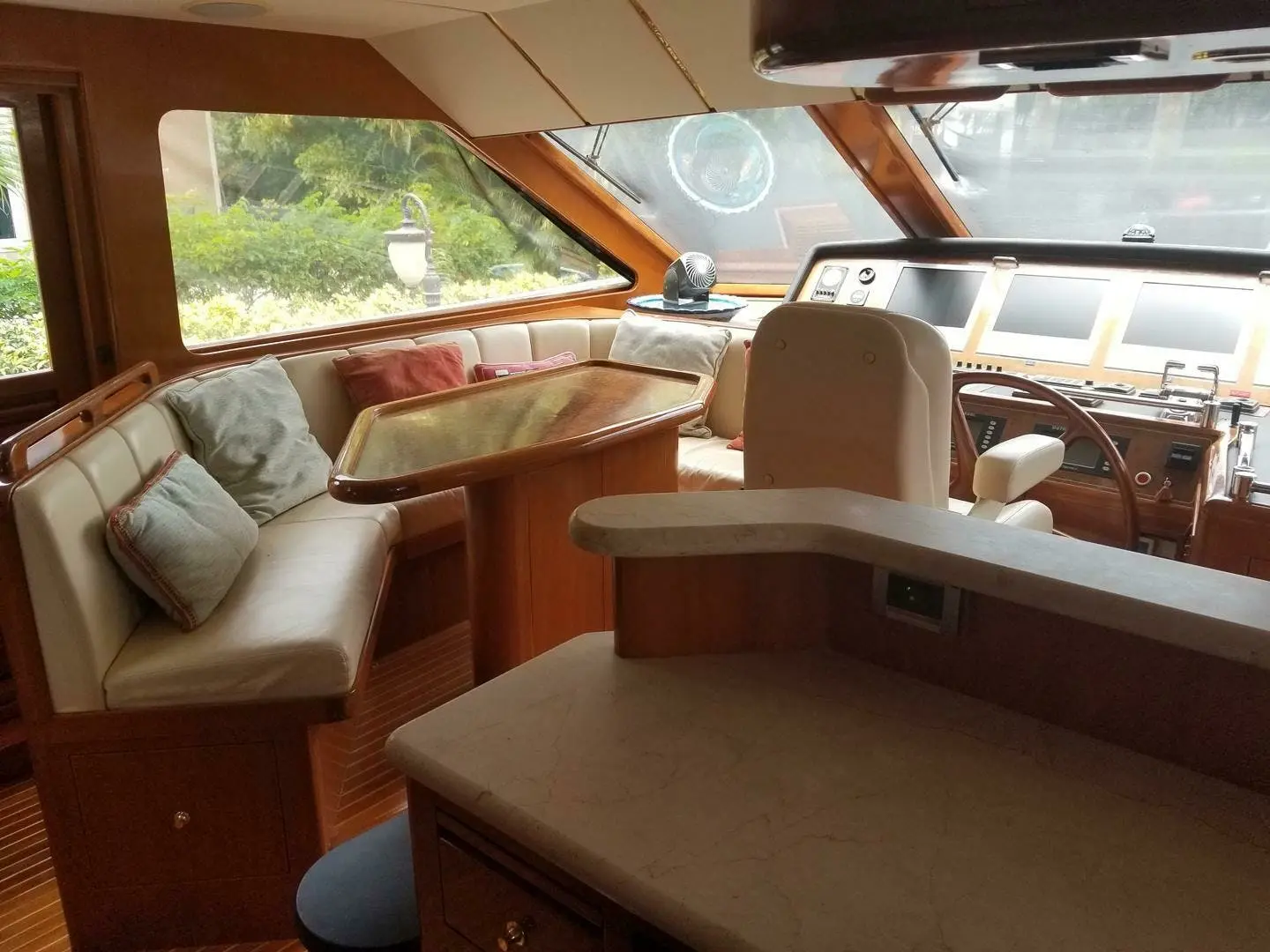 2005 Ocean 64 pilothouse