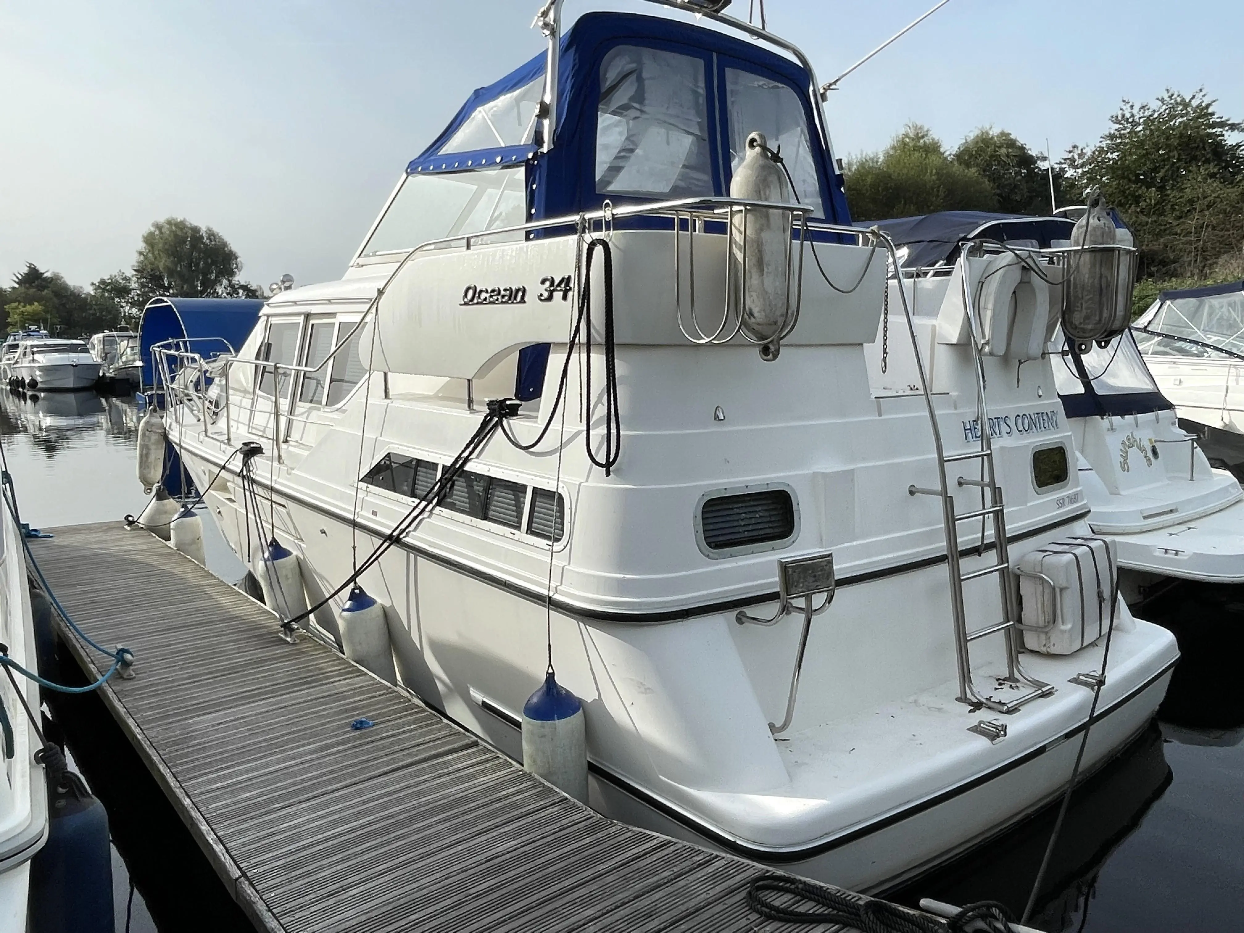 BROOM BOATS OCEAN 34 1997