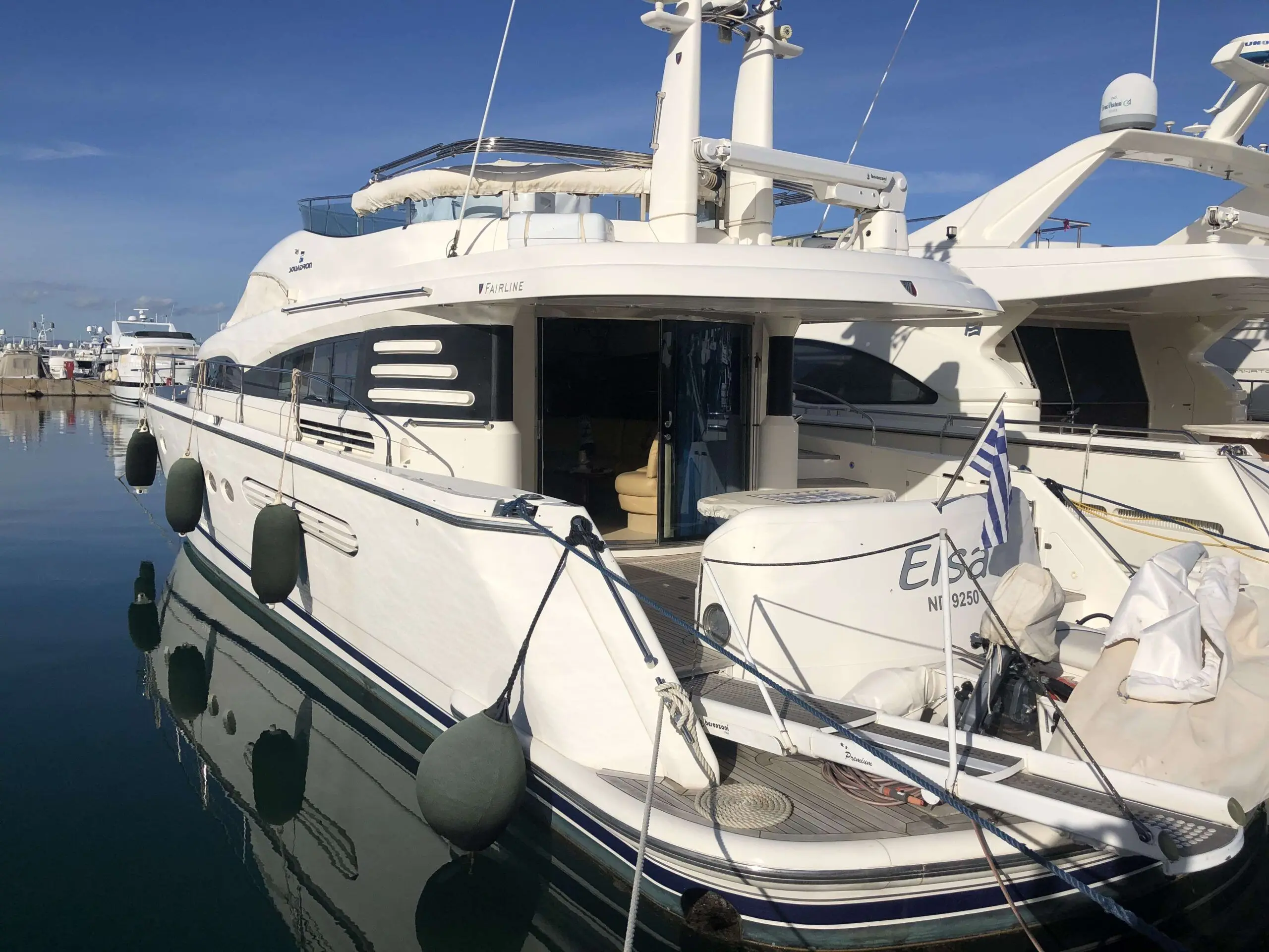 2001 Fairline squadron 62