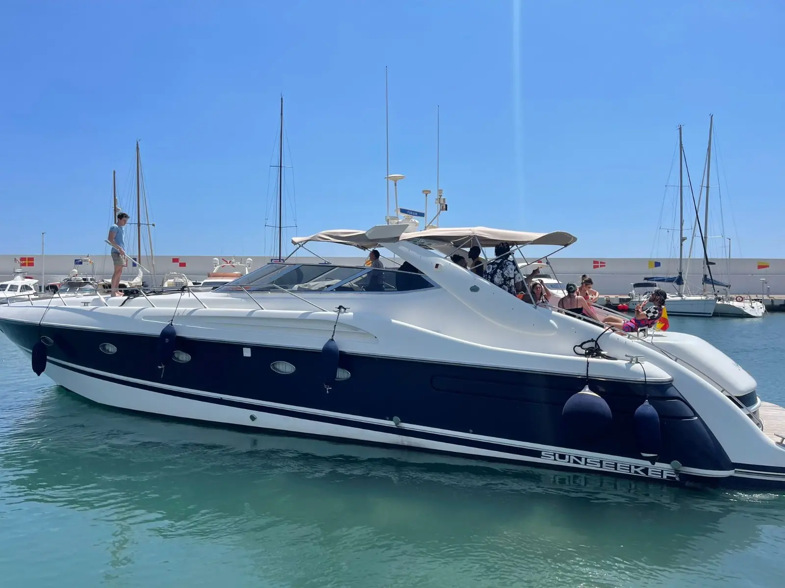 1998 Sunseeker predator 63