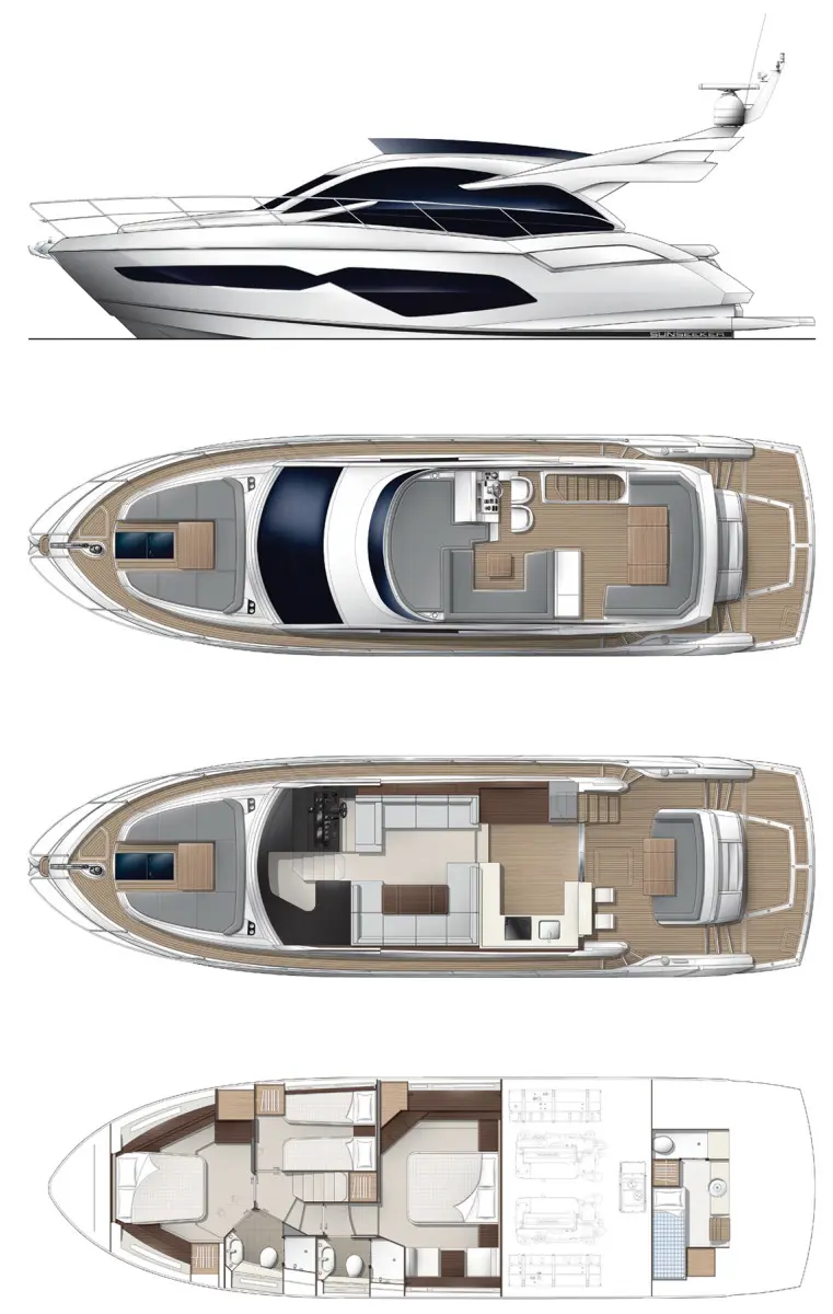 2018 Sunseeker manhattan 52