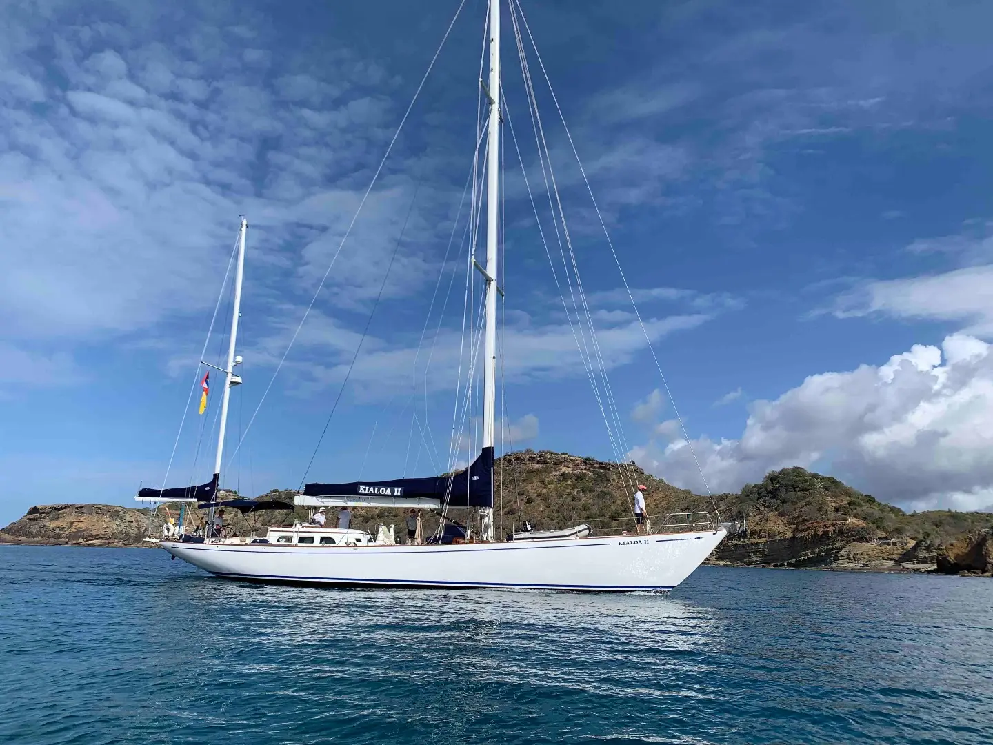 1963 Stephens classic maxi cruising yacht